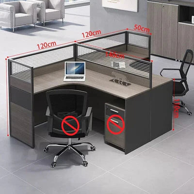 デスク オフィスデスク ワークデスク 高級感 トップパネル付き 配線孔付き ロック付き OD-A18