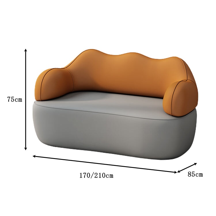 応接ソファ 柔らか 快適 心地よい 人間工学 PUレザー生地 耐久 耐水 高密度ウレタン ソファ おしゃれ カスタマイズ可能 CT-A7