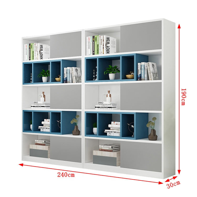 オフィス収納 収納キャビネット ファイリングキャビネット 書類整理棚 HDF エコ素材 分類収納 シンプルモダン バイカラーデザイン グレー カスタマイズ可能 SC-A20