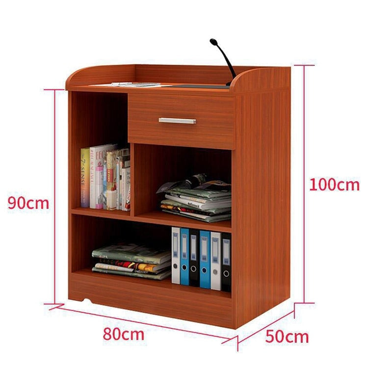 Reception counter, reception desk, cash register counter, counter, office reception, drawer, PC storage, rack, built-in cord hole, pedestal structure, RD-A40