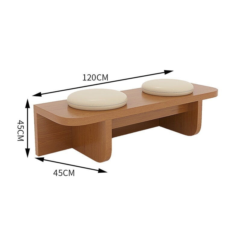 業務用ソファセット ナチュラルテイスト 高級感 おしゃれ PVCレザー生地 高密度ウレタンフォーム ベニヤ合板 メラミン化粧板 店舗用什器 店舗用家具 ナチュラル カスタマイズ可能 CT-A15