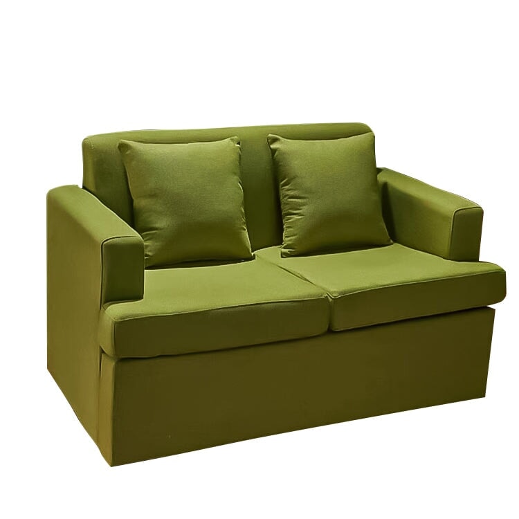 業務用和風応接セット コーヒーテーブル ソファセット 店舗用 クロス張り シンプル ヴィンテージ ブラウンブルー カスタマイズ可能 CT-A24