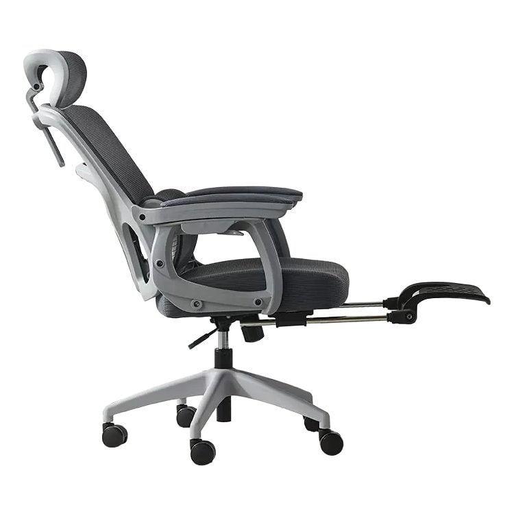 チェア オフィスチェア ワークチェア 事務椅子 ワーク椅子 椅子 回転チェア ヘッドレスト 可動式肘掛け 二重充填 フットレスト ガスシリンダー スタイリッシュ OC-A51