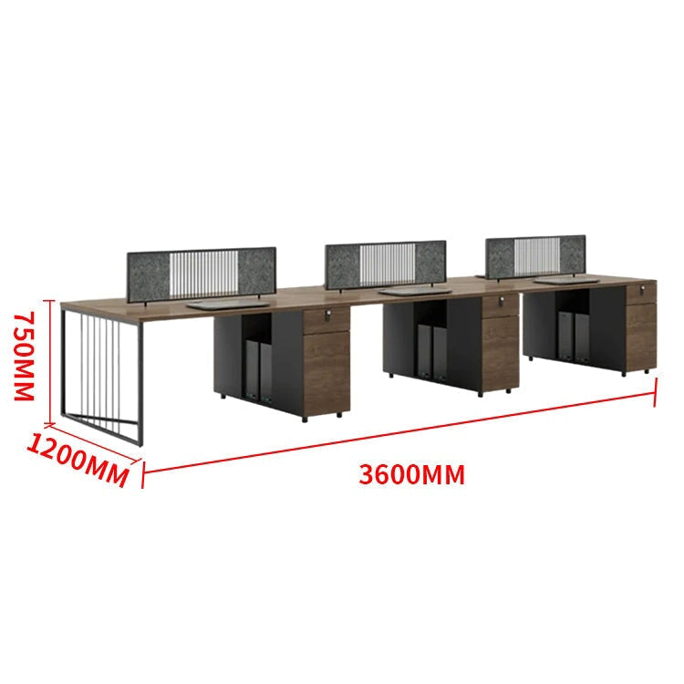 オフィスデスク オフィス家具 事務用デスク 事務机 作業机 ワークデスク トップパネル付き ダイヤル錠付き 学習机 大容量収納 モダン OD-A11