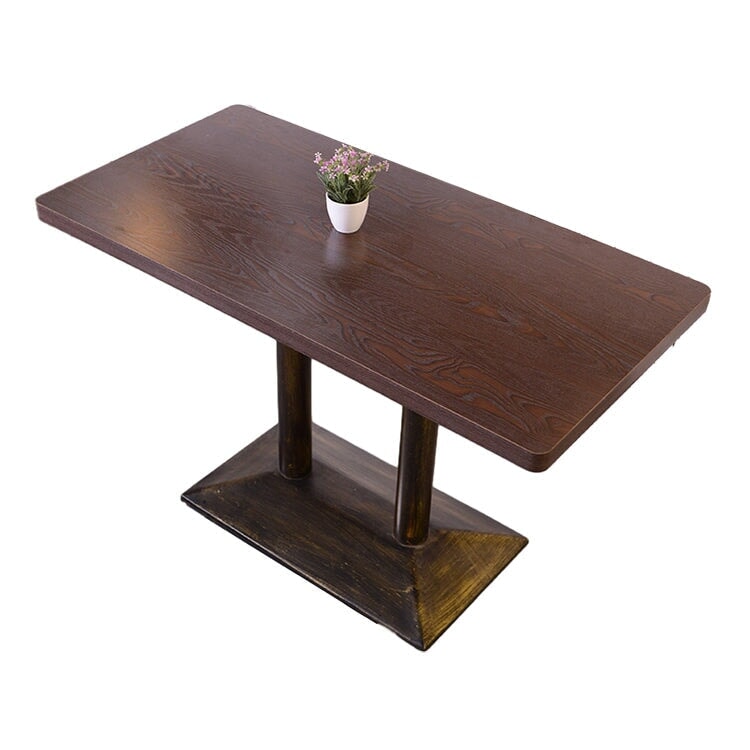 カフェテーブルセット レストラン オイルレザー生地 人工レザー 円型テーブル 1人掛け 2人掛け シック ブラウン カスタマイズ可能 CT-A26