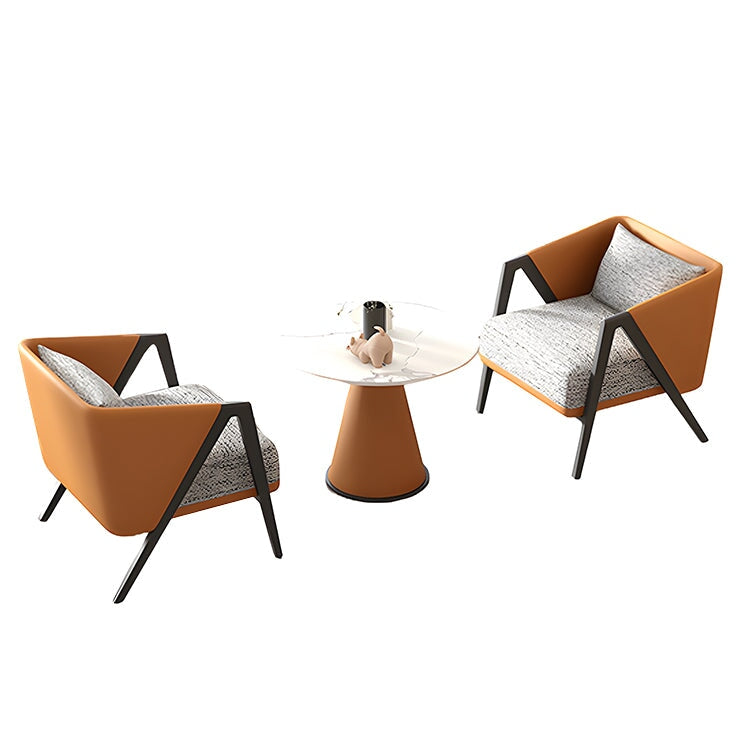 応接セット 応接ソファ コンパクト シンプル セラミック天板 耐摩耗性 エッジ加工 天然木 PUレザー 耐久性 コットンリネン生地 高密度ウレタン CT-A8