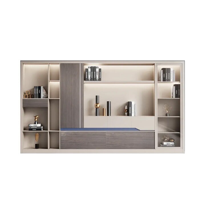 高級キャビネット オフィスキャビネット ファイリングキャビネット 木製書庫 書類整理棚 メラミン化粧板 無臭無害 傷・汚れに強い お手入れ簡単 高級感 シャンパン SC-A11