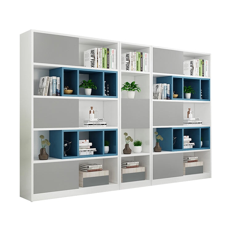 オフィス収納 収納キャビネット ファイリングキャビネット 書類整理棚 HDF エコ素材 分類収納 シンプルモダン バイカラーデザイン グレー カスタマイズ可能 SC-A20