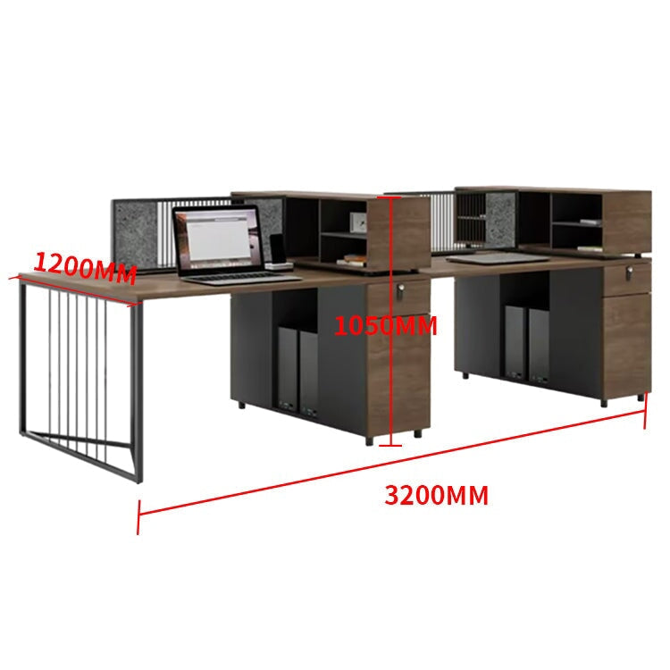オフィスデスク オフィス家具 事務用デスク 事務机 作業机 ワークデスク トップパネル付き ダイヤル錠付き 学習机 大容量収納 モダン OD-A11