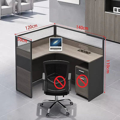 デスク オフィスデスク ワークデスク 高級感 トップパネル付き 配線孔付き ロック付き OD-A18