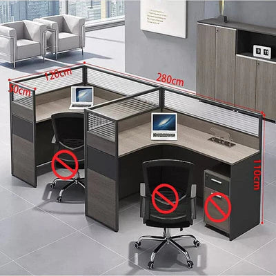 デスク オフィスデスク ワークデスク 高級感 トップパネル付き 配線孔付き ロック付き OD-A18