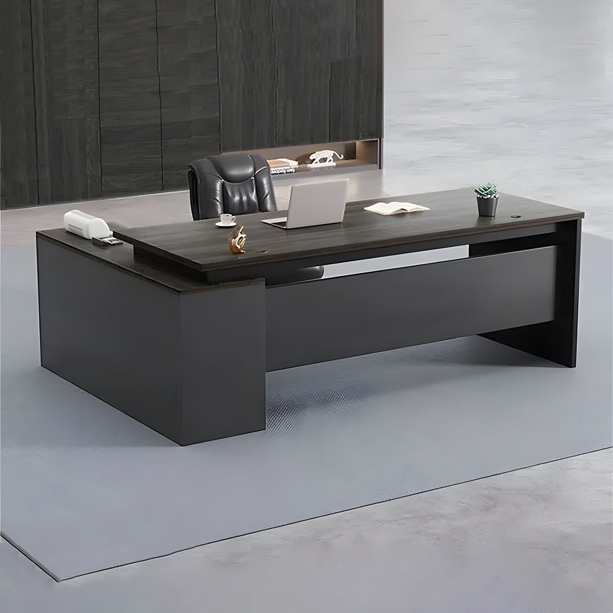 社長室 用 デスク エグゼクティブデスク 法人 役員用デスク 片袖机 役員机 役員用家具 応接室 社長室 ED-A2