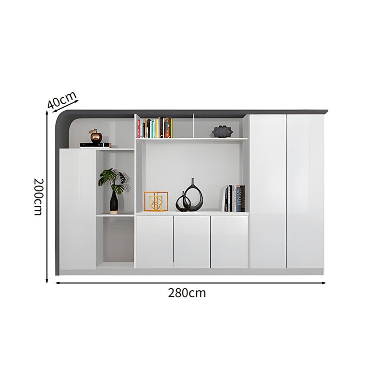 超高級 エグゼクティブデスク 焼付塗装 役員デスク 社長机 役員室用家具 カスタマイズ可能 ED-A13