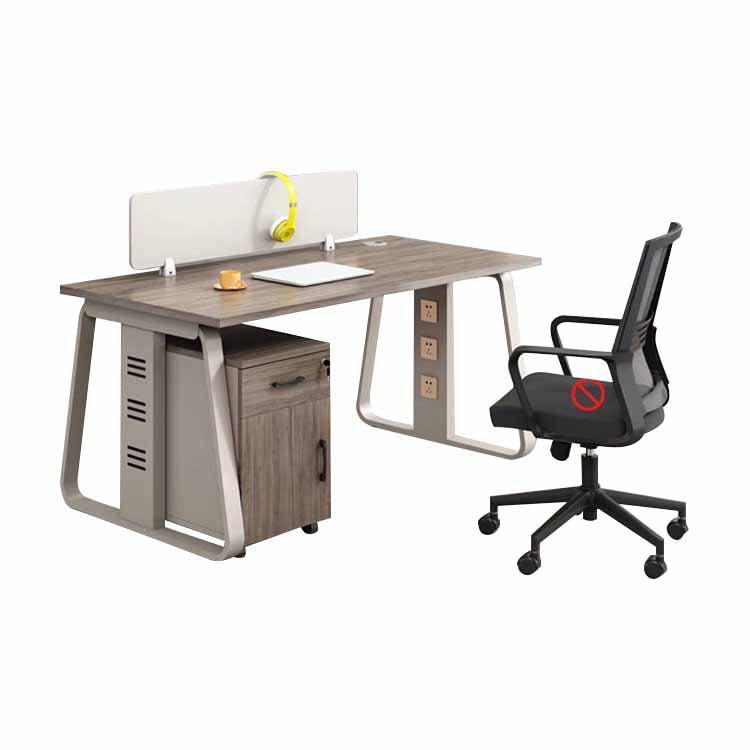 Office desk, office desk, work desk, study desk, with top panel, lock, wiring hole, side wagon, casters OD-A16