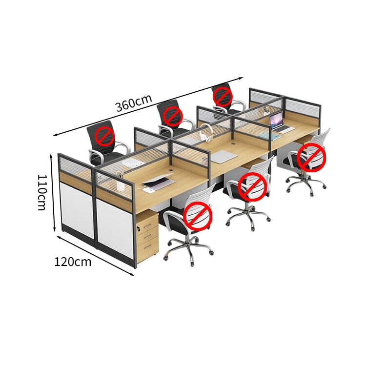Office desk, desk, free combination desk, with cabinet, with chair, office desk OD-A33 