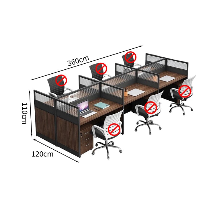 Office desk, desk, free combination desk, with cabinet, with chair, office desk OD-A33 