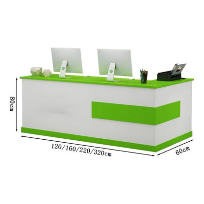 Reception counter, L-shaped counter, stylish reception desk, office reception, entrance reception, 120cm, 160cm, 180cm, 220cm, RD-A1