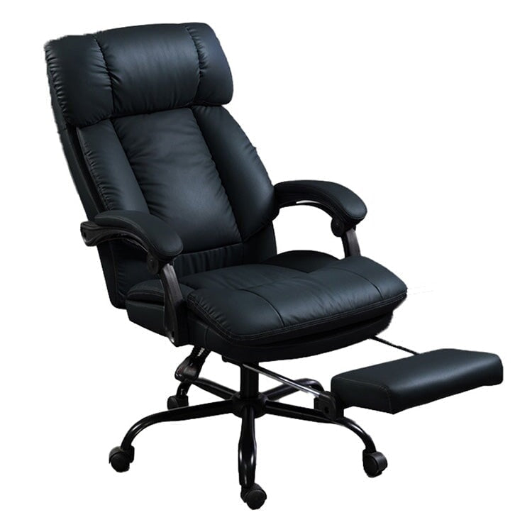 Office Chair, Rocking, Reclining, Ergonomic, Double Backrest, Polypropylene, Urethane Foam, Polyurethane Leather, OC-A39