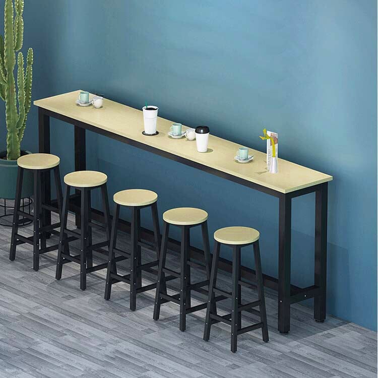 Bar table, high table, wall-mounted table, storage table, chair set available, customized product BT-A7 