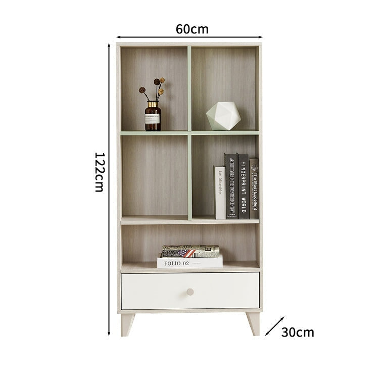 Work desk, study desk, computer desk, desk, simple, with drawer, bookshelf, computer, edge processing, melamine veneer, stain resistant, storage, ergonomic, CD-A20