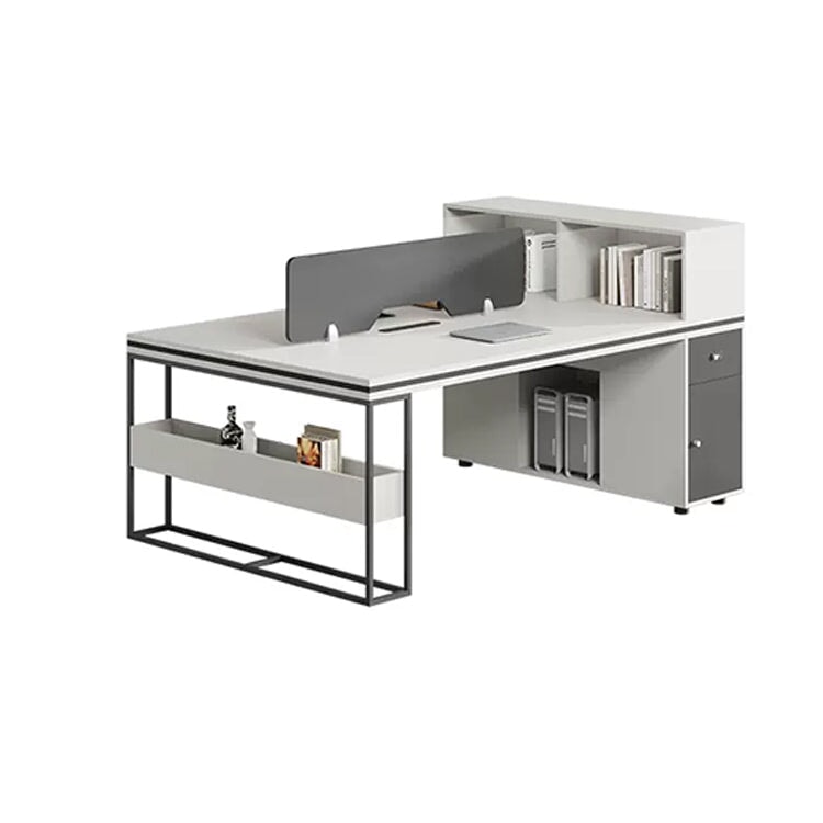 Desk Office desk Work desk Hidden wiring Main frame storage Lower leg space Top panel Combination lock Storage Eco board Simple Design Gray Customizable OD-A20