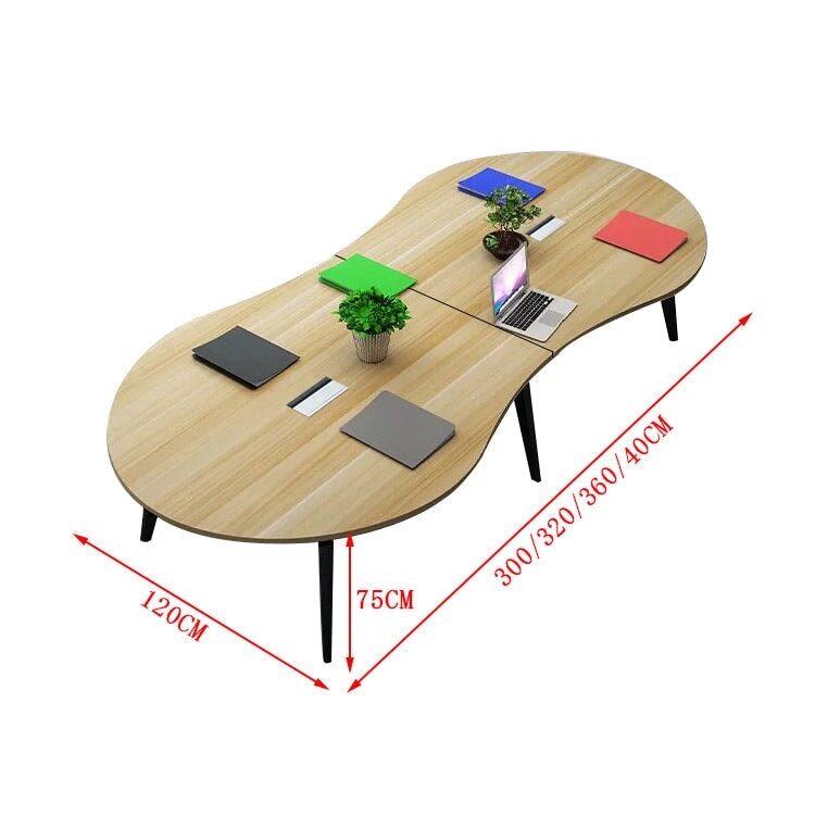 Meeting table, large conference table, office desk, natural, MT-A10 