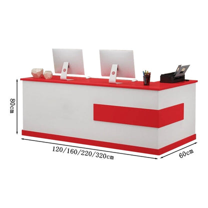 Reception counter, L-shaped counter, stylish reception desk, office reception, entrance reception, 120cm, 160cm, 180cm, 220cm, RD-A1