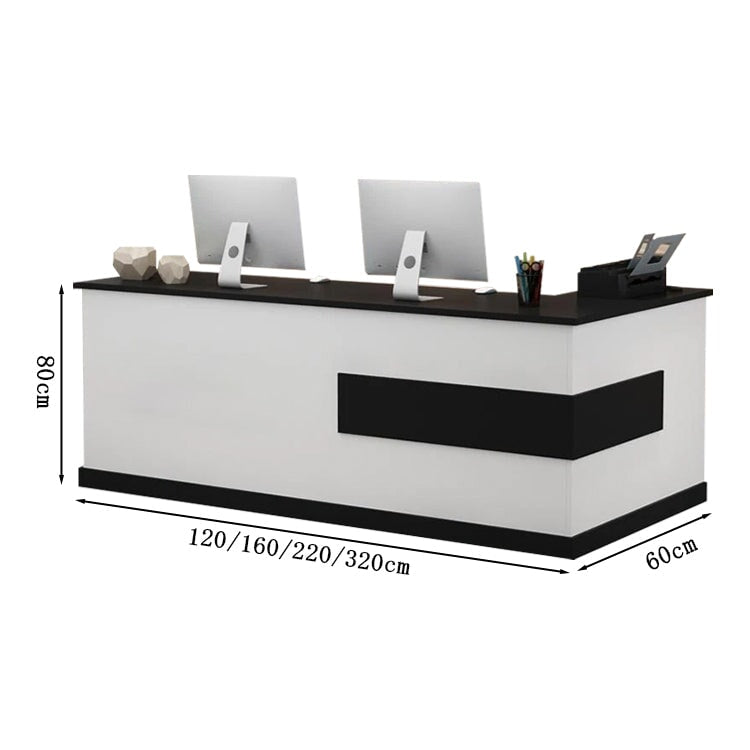 Reception counter, L-shaped counter, stylish reception desk, office reception, entrance reception, 120cm, 160cm, 180cm, 220cm, RD-A1