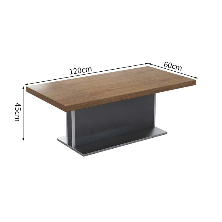 Reception sofa, living room sofa, leather sofa, reception set, wood grain, PVC leather fabric, high density urethane foam, natural wood frame, wide top, stainless steel, simple modern, black, brown, OS-A1
