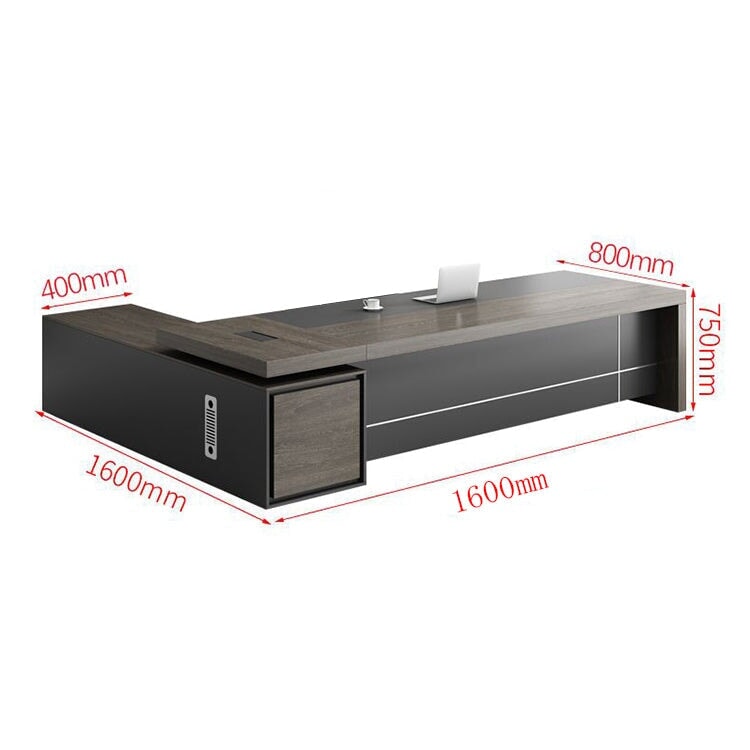 Executive Desk Executive Desk Simple and Modern Office Desk Desk &amp; Chair Set ED-A1 