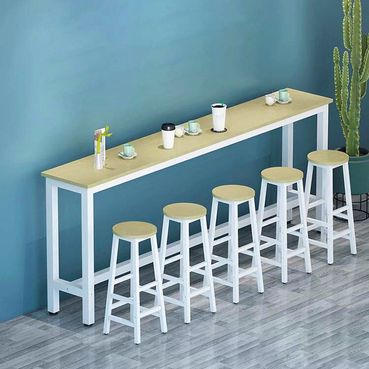 Bar table, high table, wall-mounted table, storage table, chair set available, customized product BT-A7 