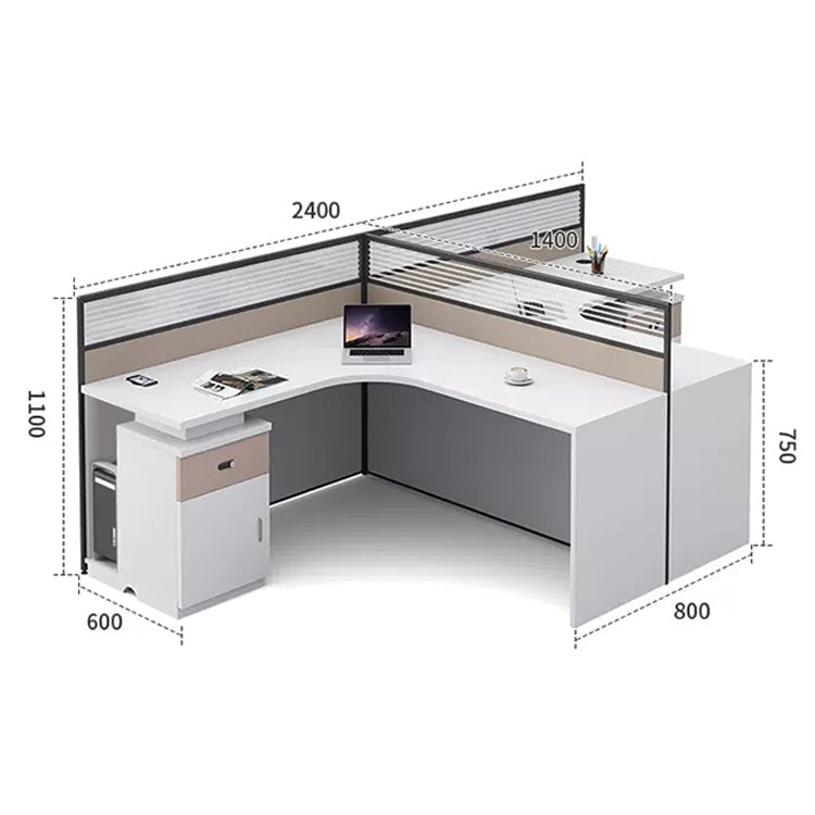 Office desk, office furniture, office desk, work desk, study desk, built-in, heat dissipation, combination lock, large storage capacity, modern, OD-A10