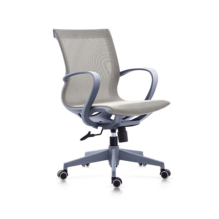 Office Chair Office Chair Multi-stage Reclining Mesh Fabric Polypropylene Armrests Quiet Casters Ergonomic OC-A7
