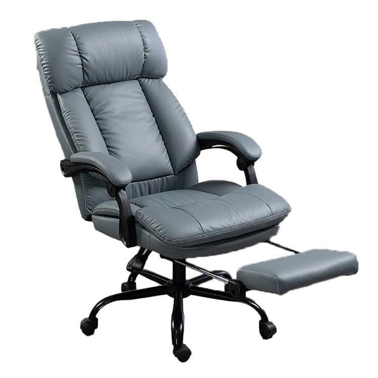 Office Chair, Rocking, Reclining, Ergonomic, Double Backrest, Polypropylene, Urethane Foam, Polyurethane Leather, OC-A39