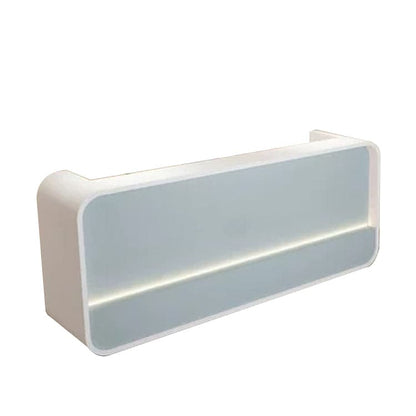 Reception counter, reception desk, entrance reception, cashier counter, counter, office reception, LED, eco-friendly material, large capacity storage, PC storage, stylish, simple, RD-A26 