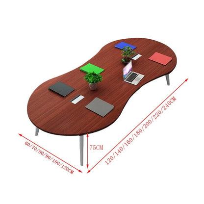 Meeting table, large conference table, office desk, natural, MT-A10 