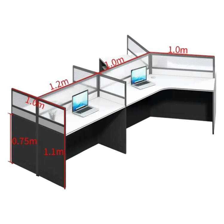 Office desk, work desk, work desk, panel legs, top panel, eco-friendly board, wiring hole, file wagon, casters, OD-A17 