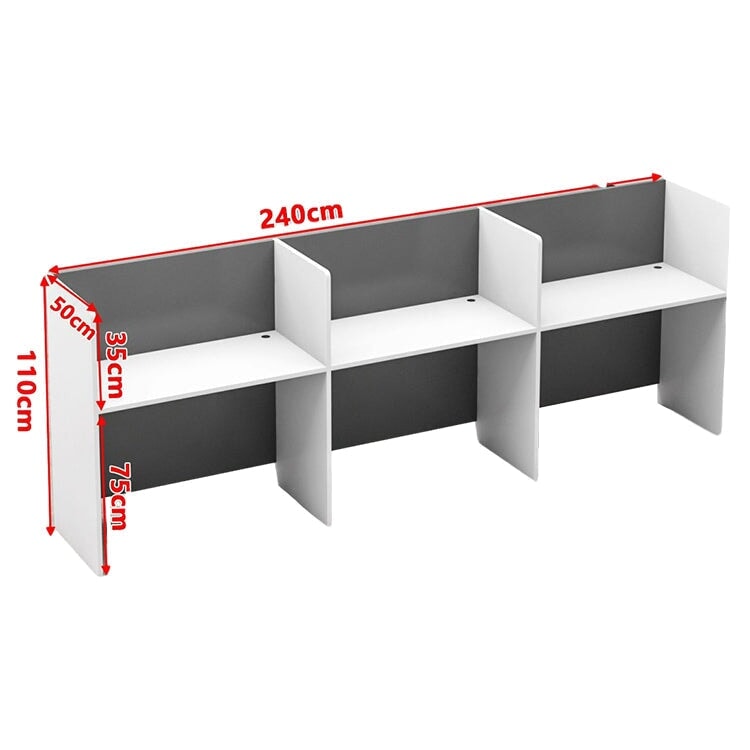 Office desk Office desk Desk space Rounded corners Leg space Eco board Particle board With top panel OD-A9 