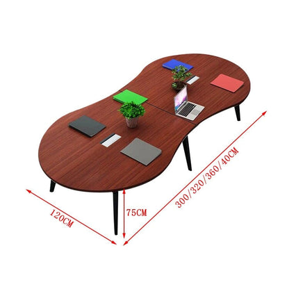 Meeting table, large conference table, office desk, natural, MT-A10 