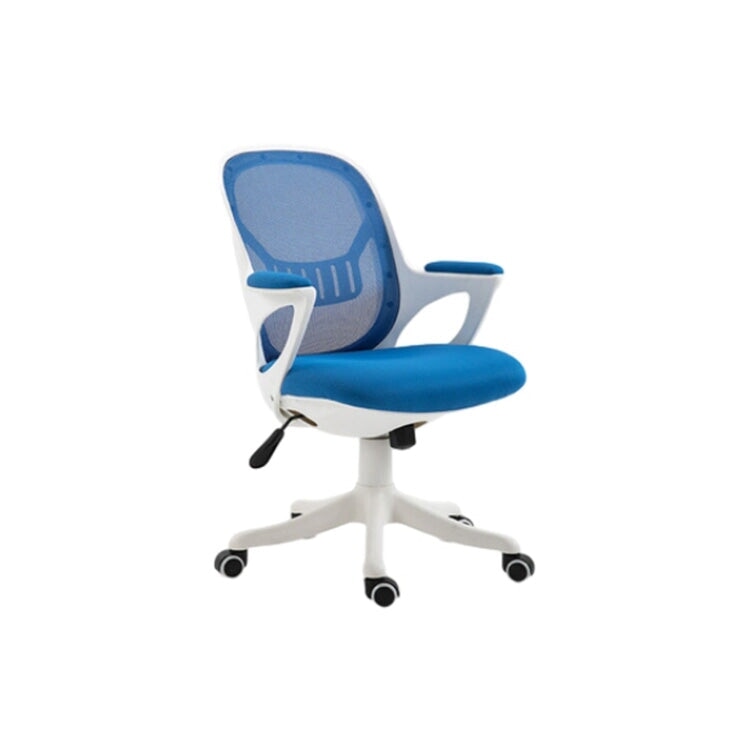 Office chair, rocking function, height adjustment and rotation, liver support, high density urethane foam, mesh, polyurethane casters, five-legged base, OC-A10