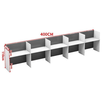 Office desk Office desk Desk space Rounded corners Leg space Eco board Particle board With top panel OD-A9 