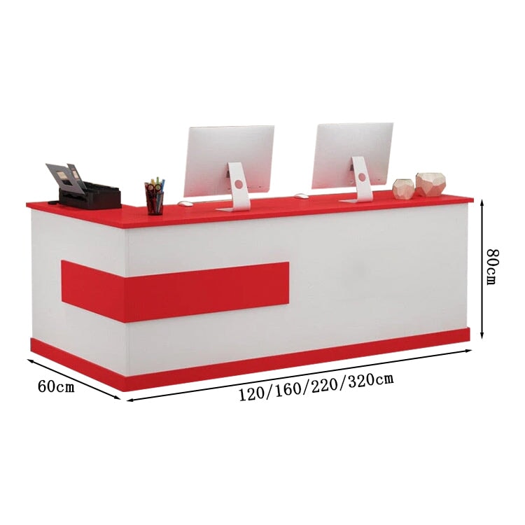 Reception counter, L-shaped counter, stylish reception desk, office reception, entrance reception, 120cm, 160cm, 180cm, 220cm, RD-A1