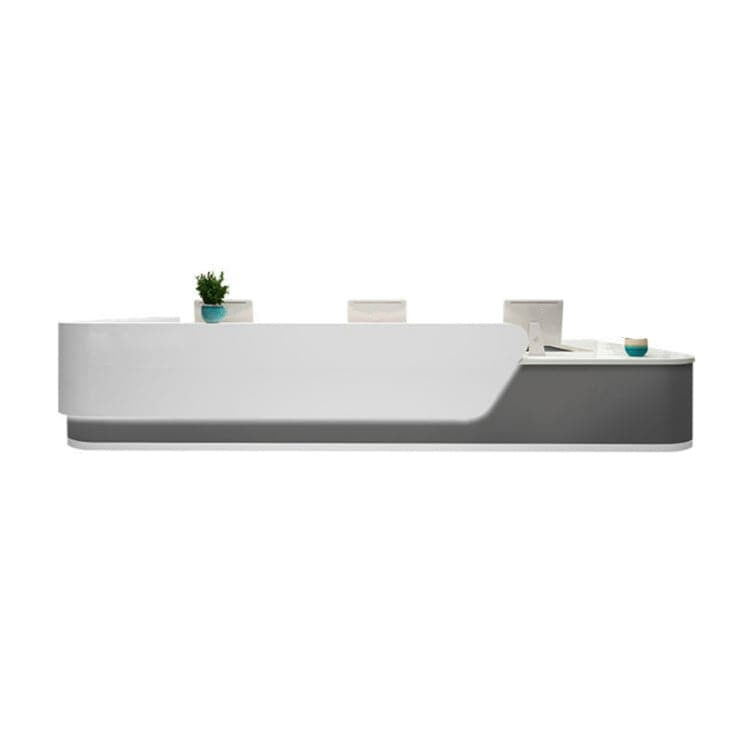 Reception desk, reception counter, high counter, lockable drawer, divider, simple, modern, RD-A21 