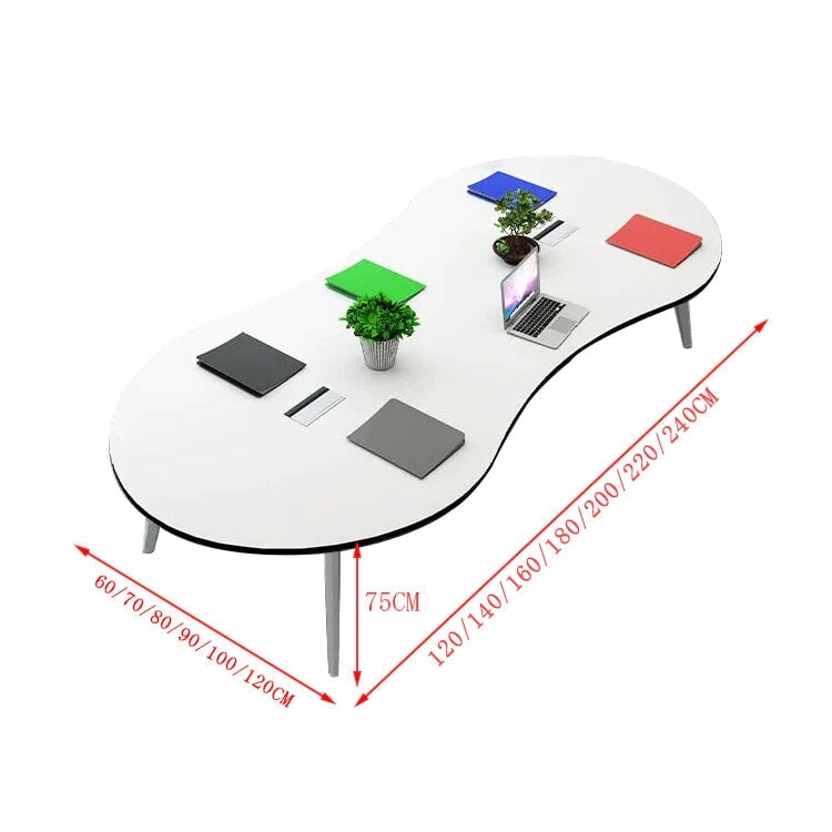 Meeting table, large conference table, office desk, natural, MT-A10 