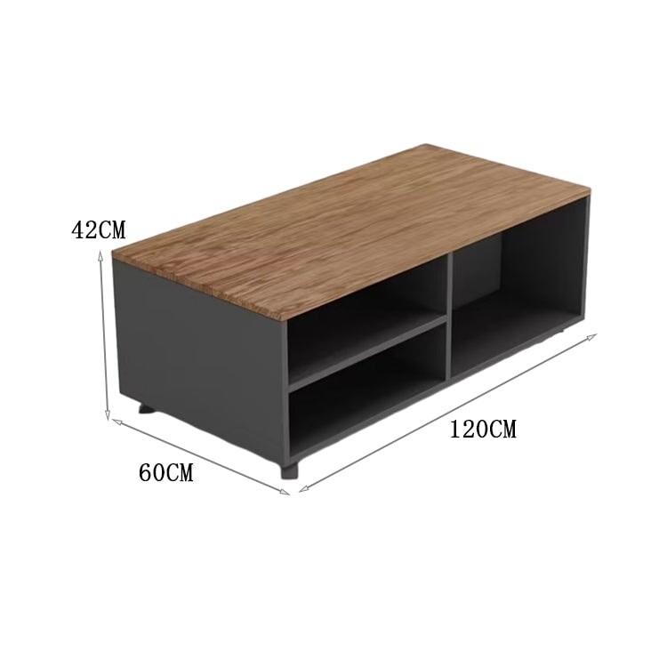 Sofa Office Sofa Reception Sofa Reception Nappa Leather High Density Urethane Foam Simple Steel Legs Solid Wood Gray Customizable OS-A7