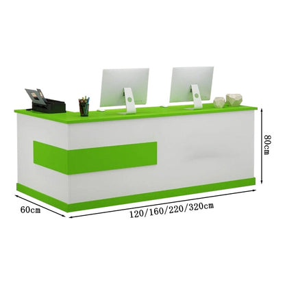 Reception counter, L-shaped counter, stylish reception desk, office reception, entrance reception, 120cm, 160cm, 180cm, 220cm, RD-A1