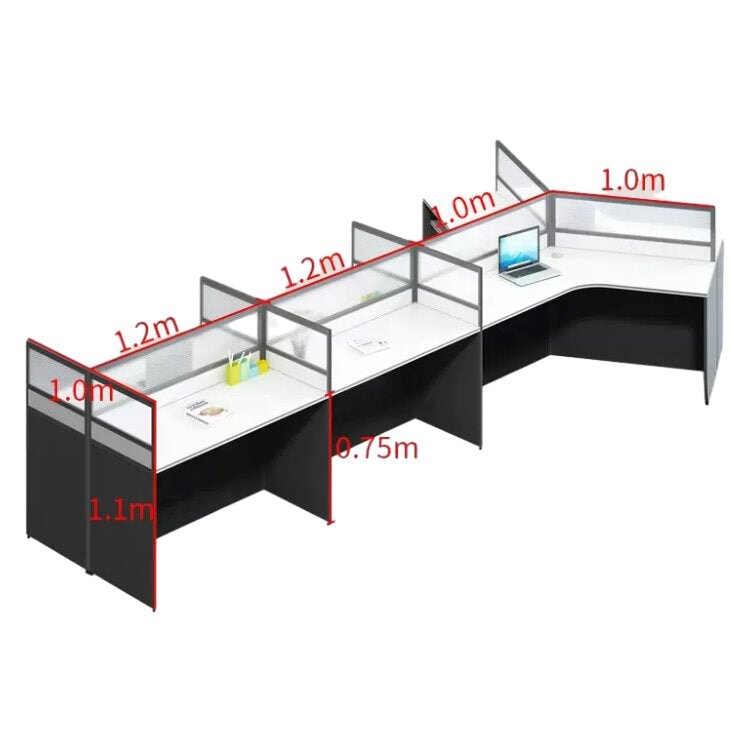 Office desk, work desk, work desk, panel legs, top panel, eco-friendly board, wiring hole, file wagon, casters, OD-A17 