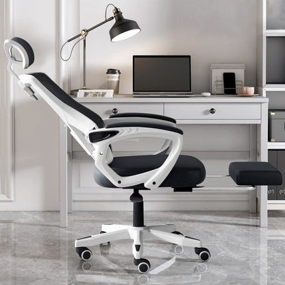 Chair Office chair Work chair Office chair Work chair Swivel chair Computer chair Mesh upholstery Rocking function Footrest Latex Urethane foam Ergonomic OC-A35