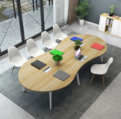 Meeting table, large conference table, office desk, natural, MT-A10 