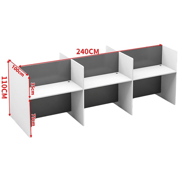 Office desk Office desk Desk space Rounded corners Leg space Eco board Particle board With top panel OD-A9 